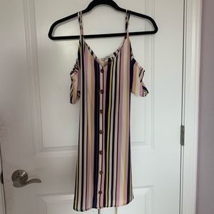 Off-the-Shoulder Mini Dress